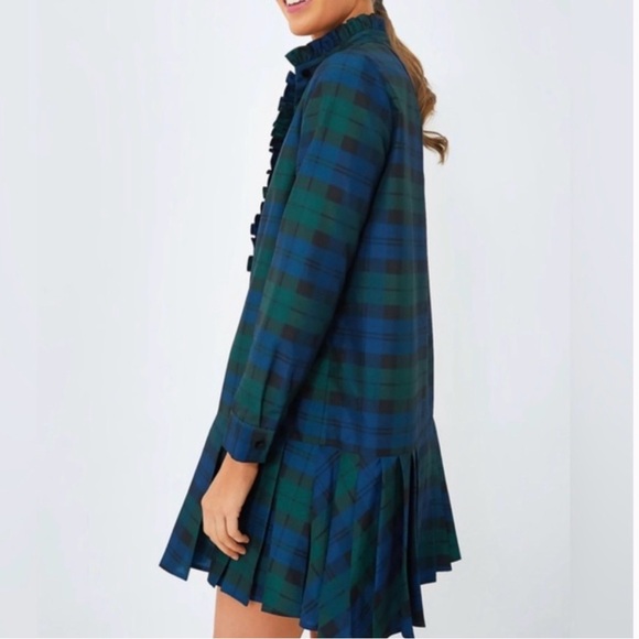 Tuckernuck Blackwatch Tate Long Sleeve Mini Dress XXL - Picture 3 of 11